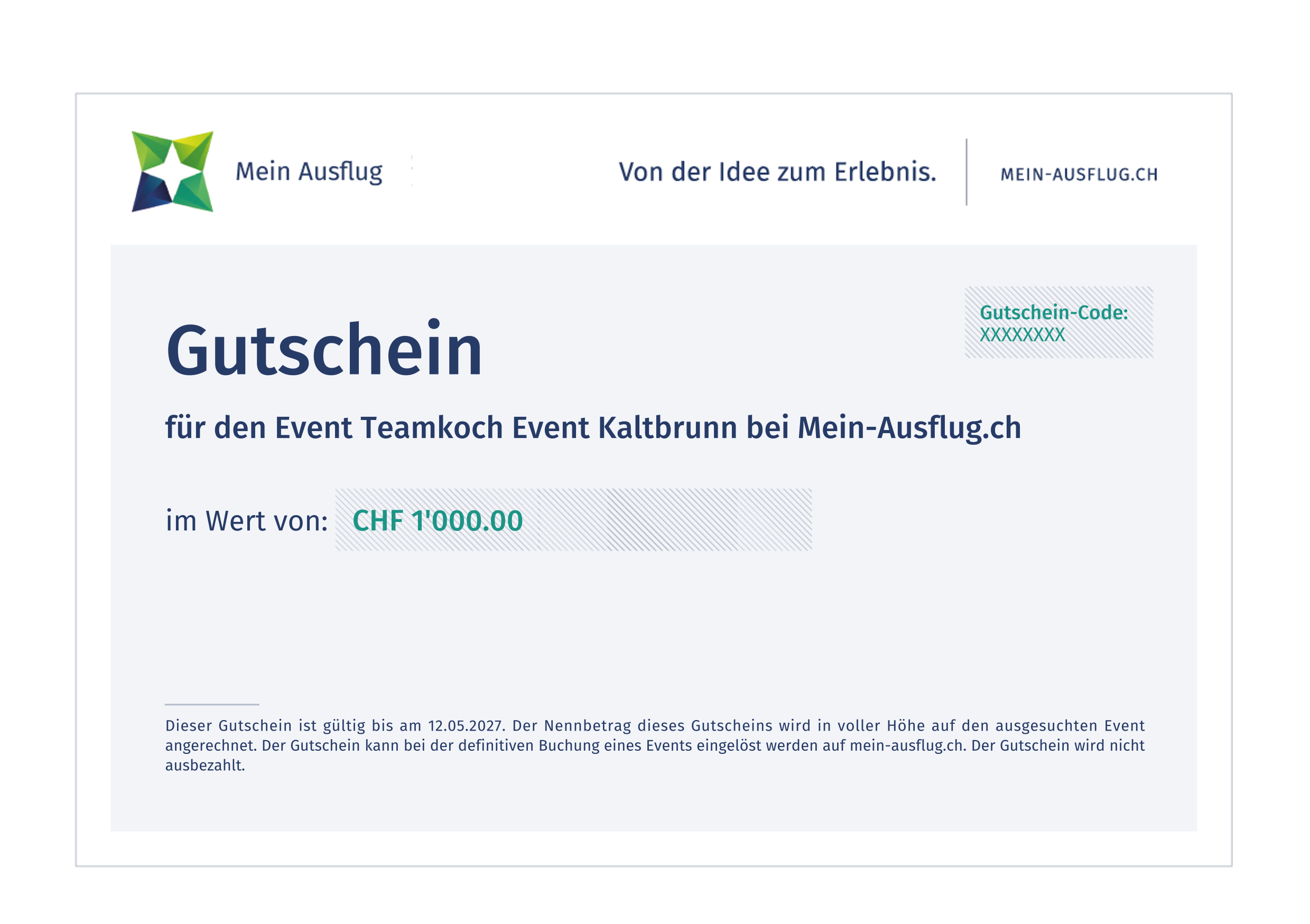 Teamkoch Event Kaltbrunn